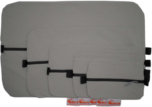 Huto Lifestyle Huto LifeStyle Featherlight Pull Out Packs Set of 5 Grey