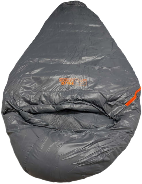 Huto Lifestyle Huto Three Season Down Sleeping Bag Left Hand Grey 200CM