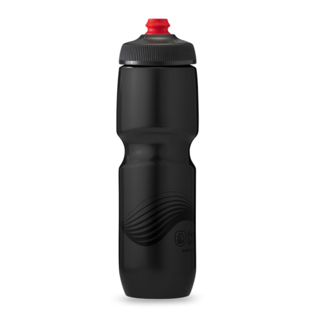 HydraPak Breakaway Surge Bottle Charcoal/Black 30oz/880ml