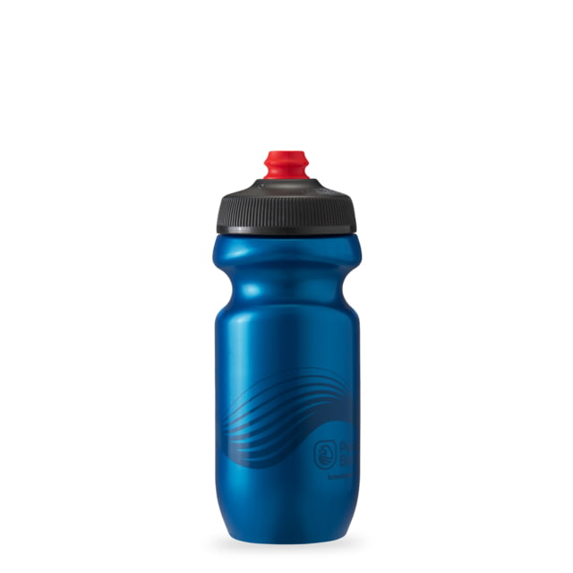HydraPak Breakaway Surge Bottle Cobalt Blue/Charcoal 20oz/600ml