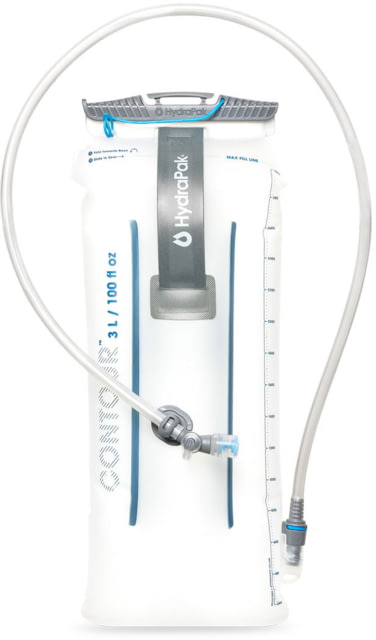 HydraPak Contour Water Bottle Clear 3L/100oz