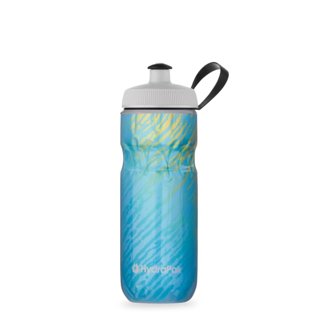 HydraPak Polar Sport Nimbus 20oz Bottle Seaside Blue/Yellow 20oz/600ml