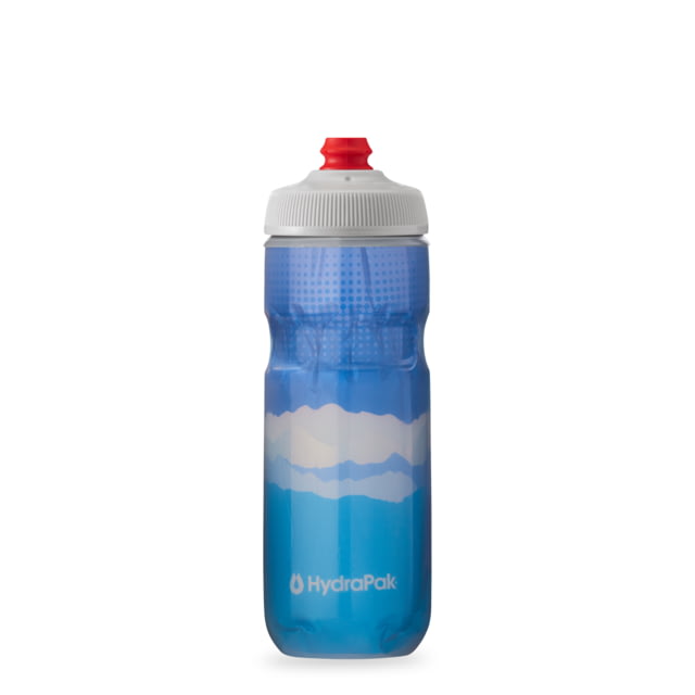 HydraPak Polar Surge Dawn To Dusk 20oz Bottle Cobalt/Sky Blue 20oz/600ml