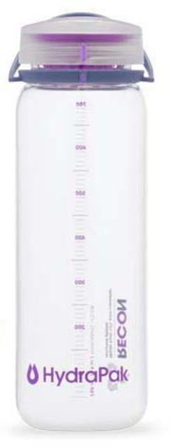 HydraPak Recon Water Bottle Clear / Iris & Violet 750 ml