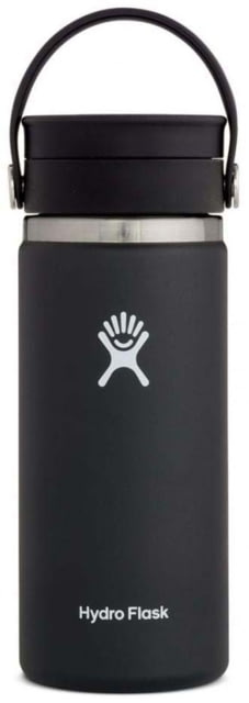 Hydro Flask 16 oz. Wide Mouth Bottle w/Flex Sip Lid Black