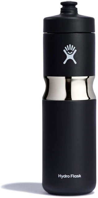 Hydro Flask Wide Mouth 20oz Insulated Sport Water Bottle Black 20 oz