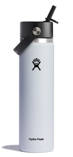 Hydro Flask 24 Oz Wide Flex Straw Cap White 24 oz