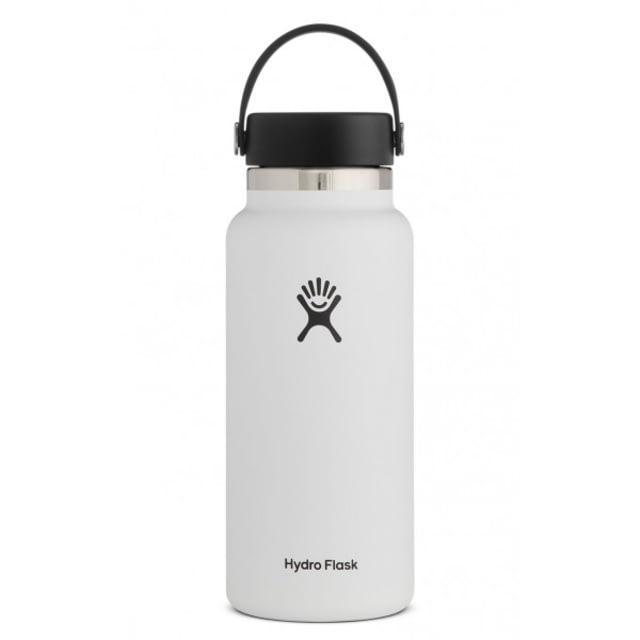 Hydro Flask Wide Mouth Flask White 32 oz.