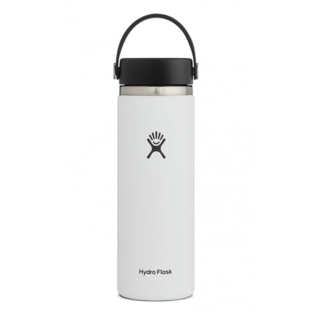 Hydro Flask 20oz Wide Mouth Flask White