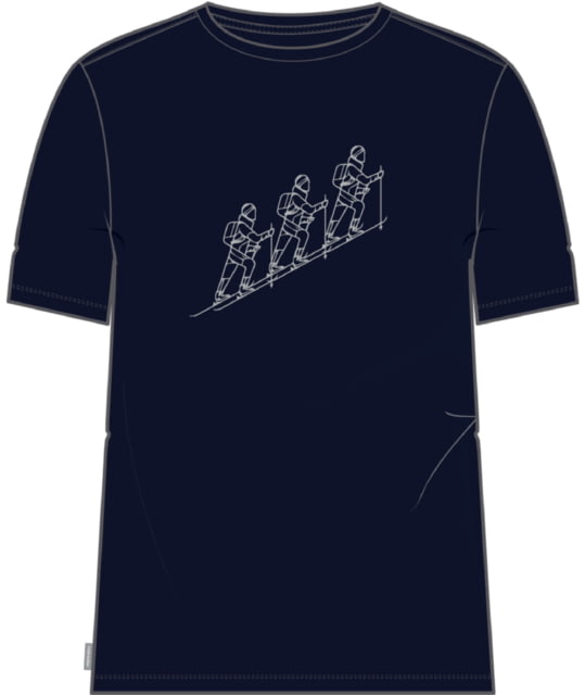 Icebreaker 150 Tech Lite II Short Sleeve Natural Ski Tour T-Shirt - Men's Midnight Navy 2XL
