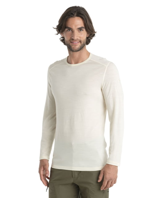 Icebreaker 200 Oasis Long Sleeve Crewe - Men's Undyed 2XL