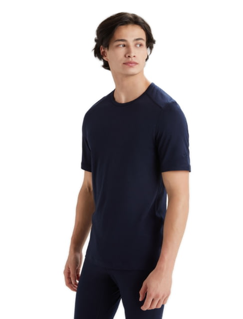 Icebreaker Merino 200 Oasis SS Crewe - Men's Midnight Navy Small