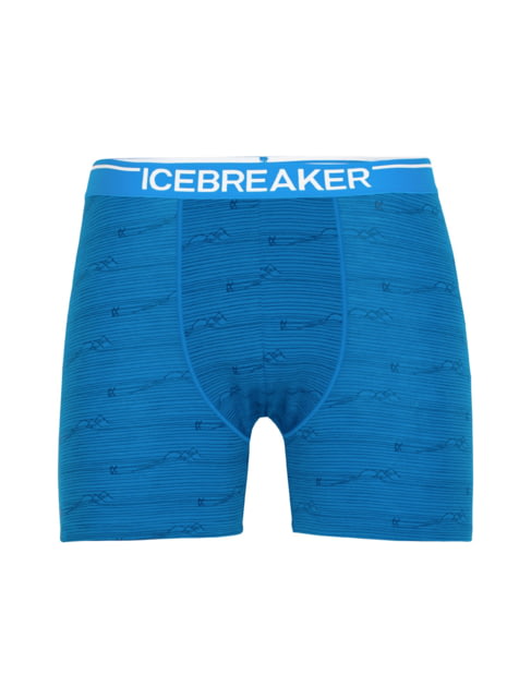 Icebreaker Anatomica Boxers - Men's Lazurite/Midnight Navy/Aop Extra Large