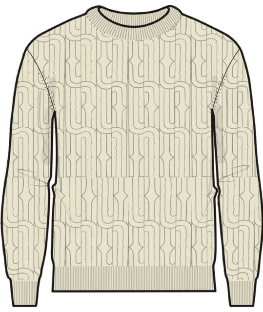 Icebreaker Cable Knit Crewe Sweater - Men's Undyed Large