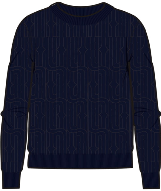Icebreaker Cable Knit Crewe Sweater - Women's Midnight Navy Extra Large