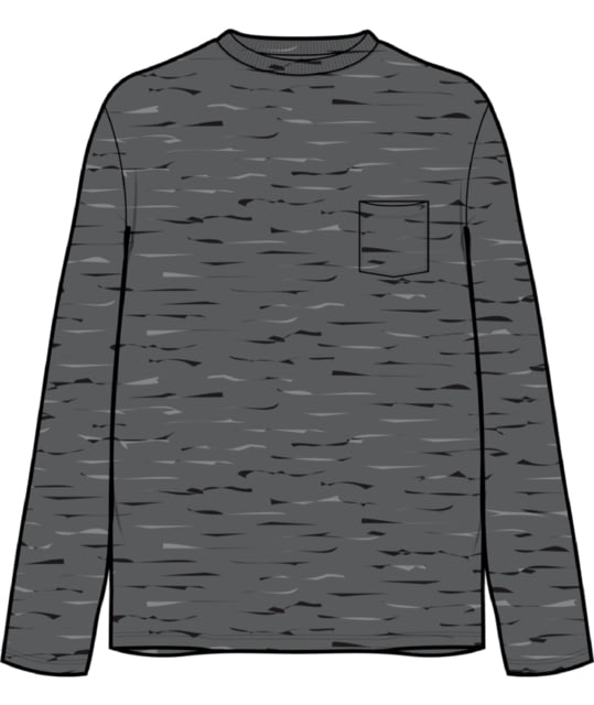 Icebreaker Granary Long Sleeve Pocket T-Shirt - Men's Gritstone Heather 2XL