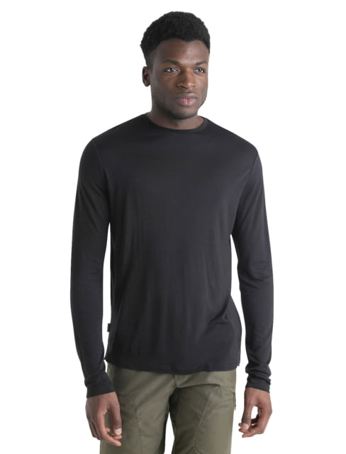 Icebreaker Men Merino 125 Cool-Lite Sphere LS Tee Black M