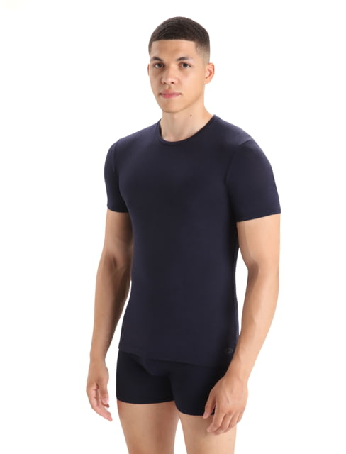 Icebreaker Men Merino 150 Anatomica SS Crewe Midnight Navy L