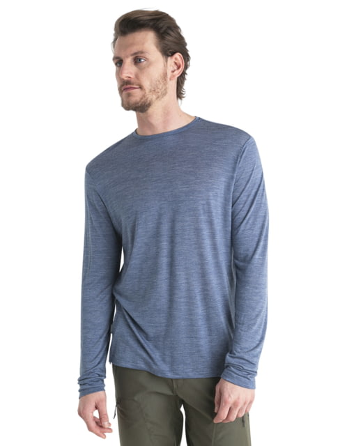 Icebreaker Merino 125 Cool-Lite Sphere III LS Tee - Men's Dawn Heather Extra Large