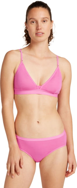 Icebreaker Merino 150 Siren Bra w/ Inserts - Women's Pop Extra Small