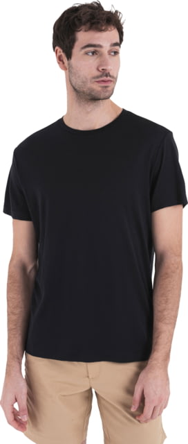 Icebreaker Merino 150 Tech Lite SS T-Shirt - Men's Black Small