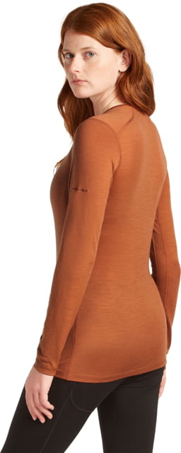 Icebreaker Merino 200 Oasis LS Crewe - Women's Dusty Clay Medium