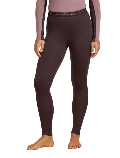 Icebreaker Icebreaker Merino 260 ZoneKnit Leggings - Women's Java Medium
