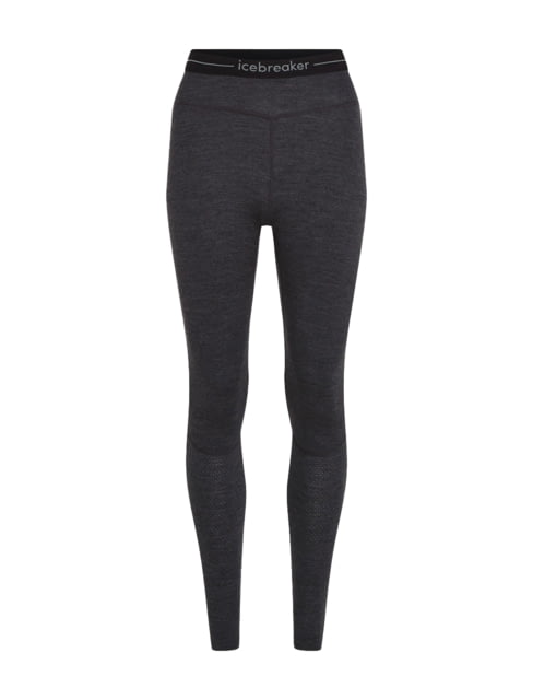 Icebreaker Icebreaker Merino 260 ZoneKnit Leggings - Women's Jet HTHR Large