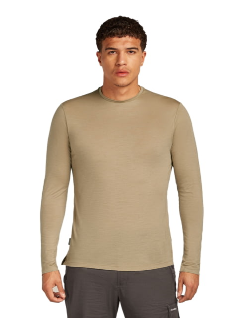 Icebreaker Icebreaker Merino Blend 125 Cool-Lite Sphere Long Sleeve Tee - Men's Flagstone Large