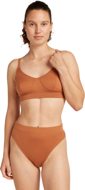 Icebreaker Merino Queens Clasp Bra - Women's Dusty Clay Extra Small
