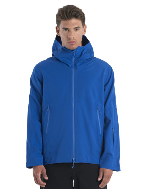 Icebreaker Shell+ Peak Hooded Jacket - Men's Lazurite Large