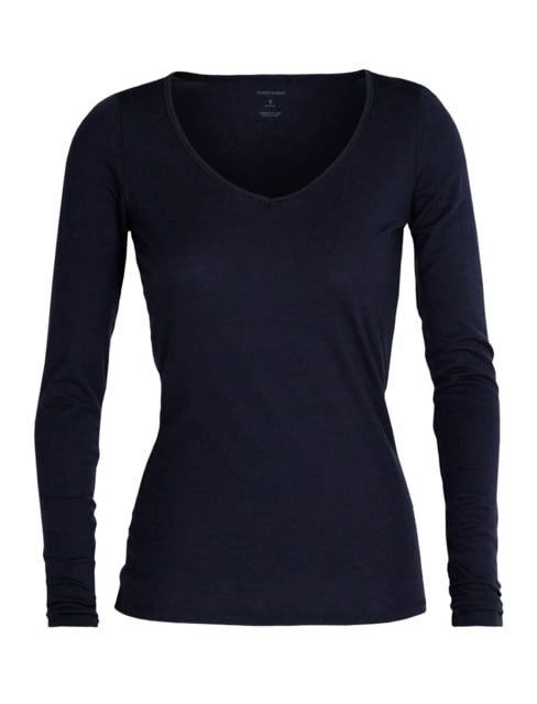 Icebreaker Women Merino 150 Siren LS Sweetheart Midnight Navy S