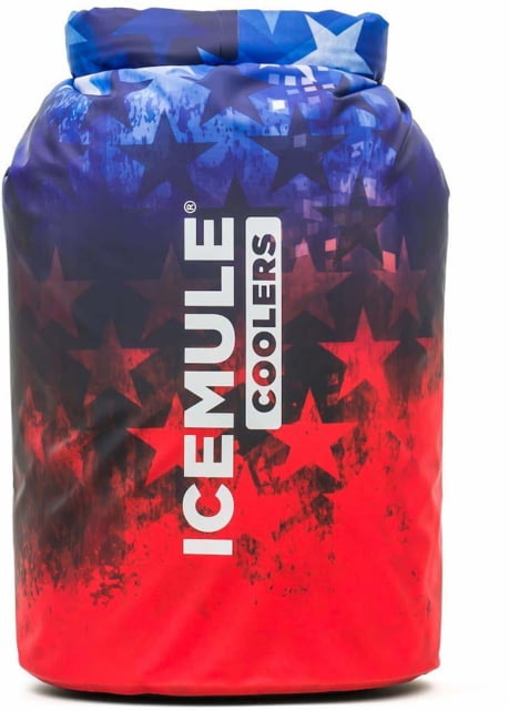 IceMule Coolers Classic Medium Cooler 15 Liters Red White Blue