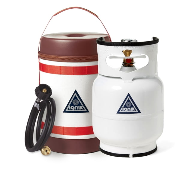 Ignik Gas Growler Deluxe White/Red