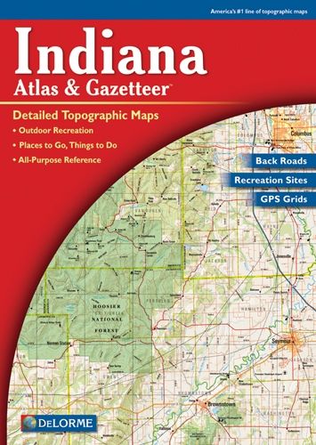 Indiana Atlas Publisher - DeLorme