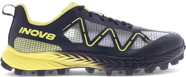Inov-8 MudTalon Speed Running Shoes - Men's Wide Black/Yellow 10.5  W12