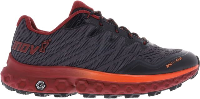 Inov-8 Parkclaw 260 Knit Athletic Shoes - Men's Grey/Black/Red 8.5/ 42.5/ M9.5/ W11