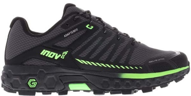 Inov-8 Roclite Ultra G 320 Hiking Shoes - Men's Black/Green 7/ 40.5/ M8/ W9.5