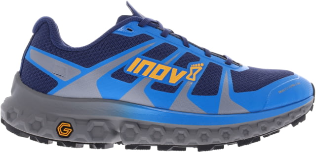 Inov-8 TrailFly Ultra G 300 Max Shoes - Men's Blue/Grey/Nectar 13