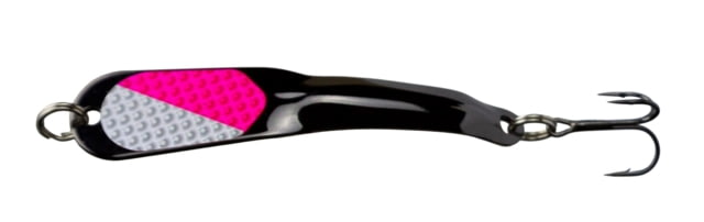 Iron Decoy Steely 4 Lure 3.5'' Black/Hot Pink Silver 1/2 oz Steely 4 BHPS