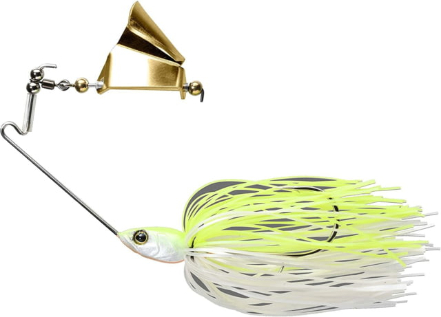 Jackall Lures Gargle Buzzbait Razor Sharp Fishing Hook 3/8oz 1 Piece Chartreuse Back Pearl