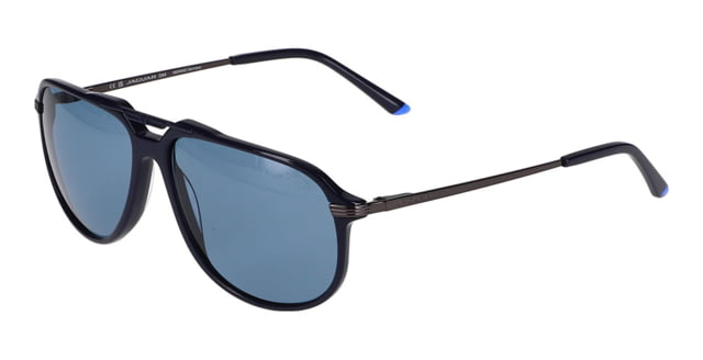 Jaguar 37258 Sunglasses Blue-Grey Frame Polarized Lens 59-14-145