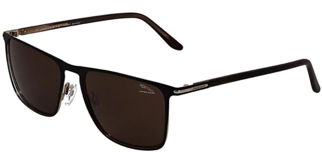 Jaguar 37361 Sunglasses Brown-Gold Nano Lenses 56-17-145