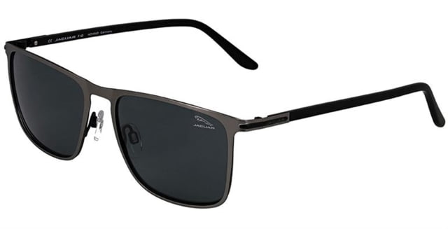 Jaguar 37361 Sunglasses Grey-Black Polarized Lenses 56-17-145