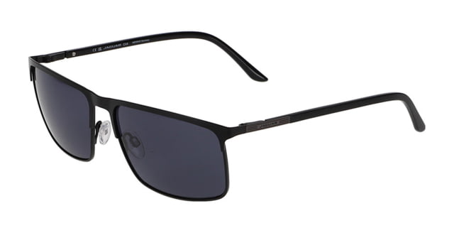 Jaguar 37366 Sunglasses Black-Grey Mirror Lens 60-16-145