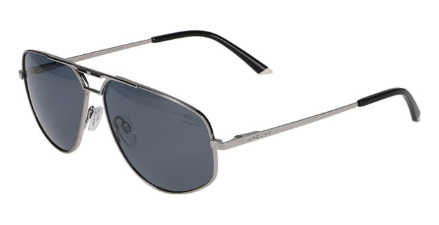 Jaguar 37503 Sunglasses Grey-Black Frame Polarized Lens 60-12-145