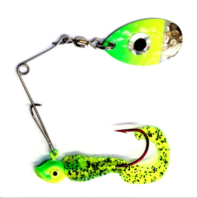 JB Lures Tadpole Spin Green/Chartreuse 1/8oz