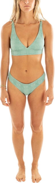 Jetty Justine Bikini Bottom - Womens Green Extra Small