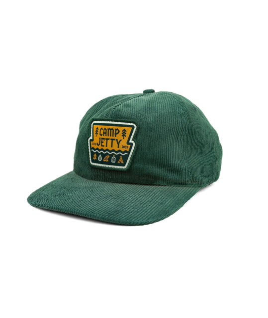 Jetty National Snapback Forest Green One Size