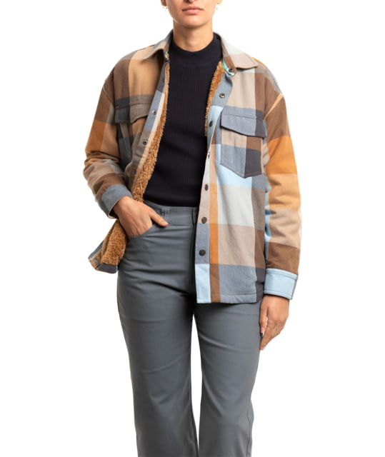 Jetty Nivean Flannel Jacket – Women’s Extra Small Tan